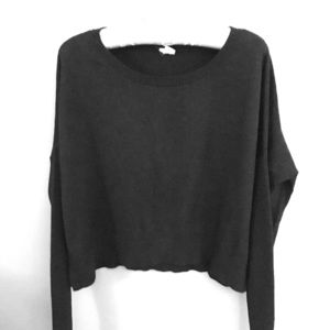 Dark gray sweater